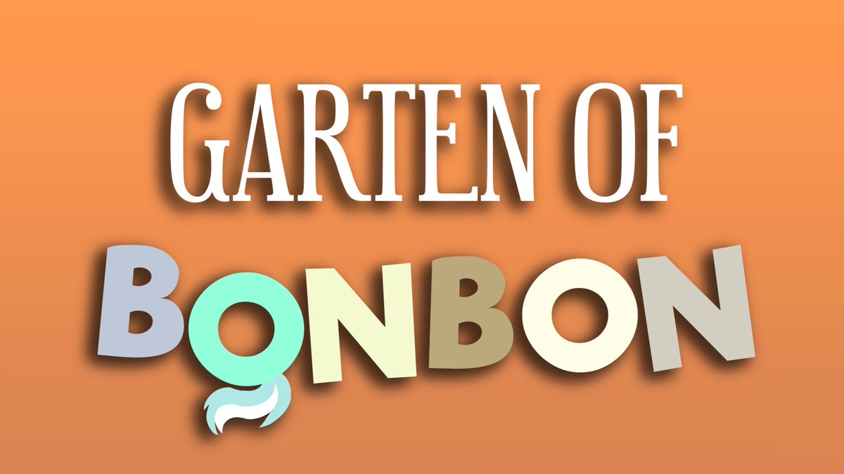 VGLogoArchive's tweet photo. Garten of Bonbon - Garten of Banban https://t.co/zSrCA4w2kW
