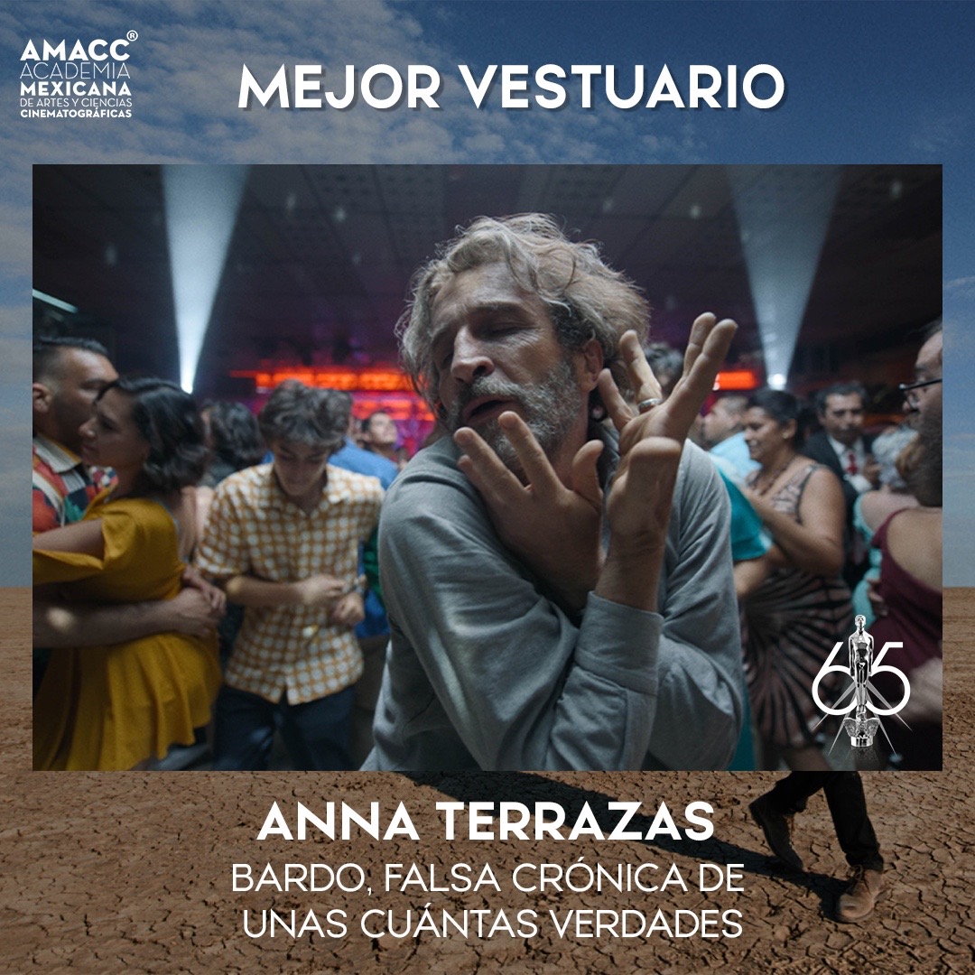 La ganadora en la categoría de Mejor vestuario es…Anna Terrazas por BARDO, FALSA CRÓNICA DE UNAS CUANTAS VERDADES @netflixlat @bardomovie🌟