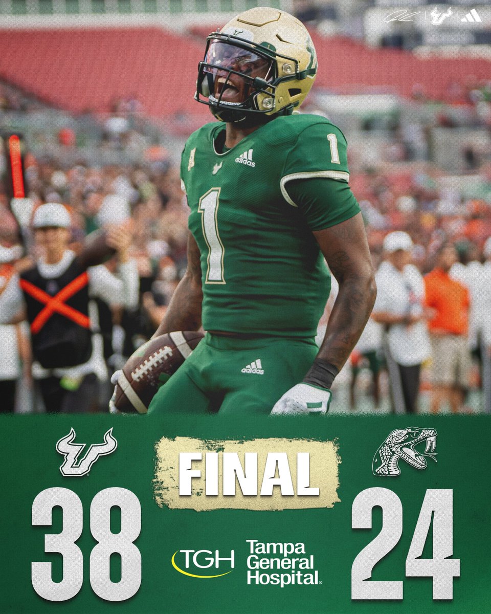 USFFootball's tweet photo. Bulls WIN!!!

#ComeToTheBay | #StayInTheBay https://t.co/lvQRckuhsP