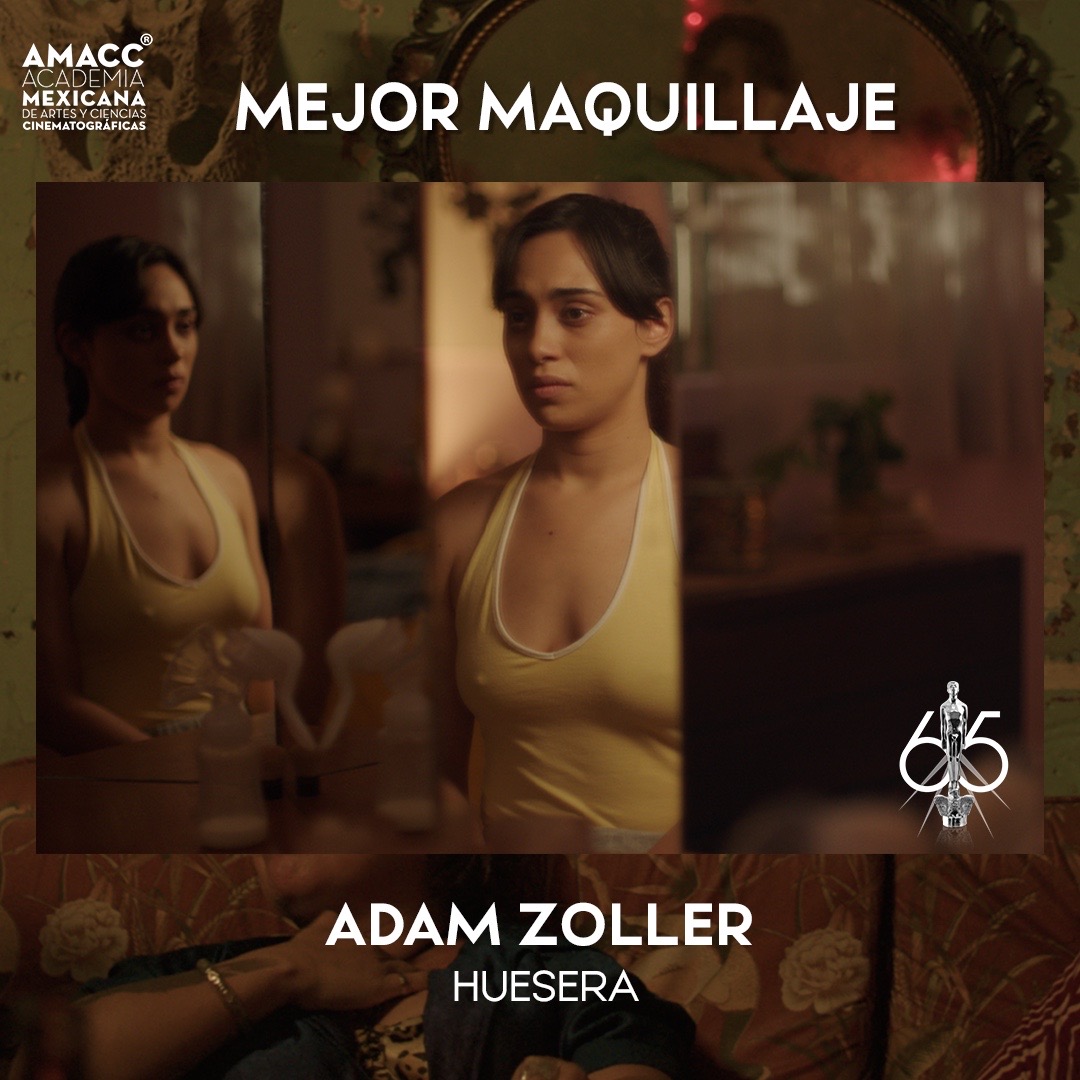 El ganador en la categoría de Mejor Maquillaje es…Adam Zoller @adamzoller por HUESERA 🌟