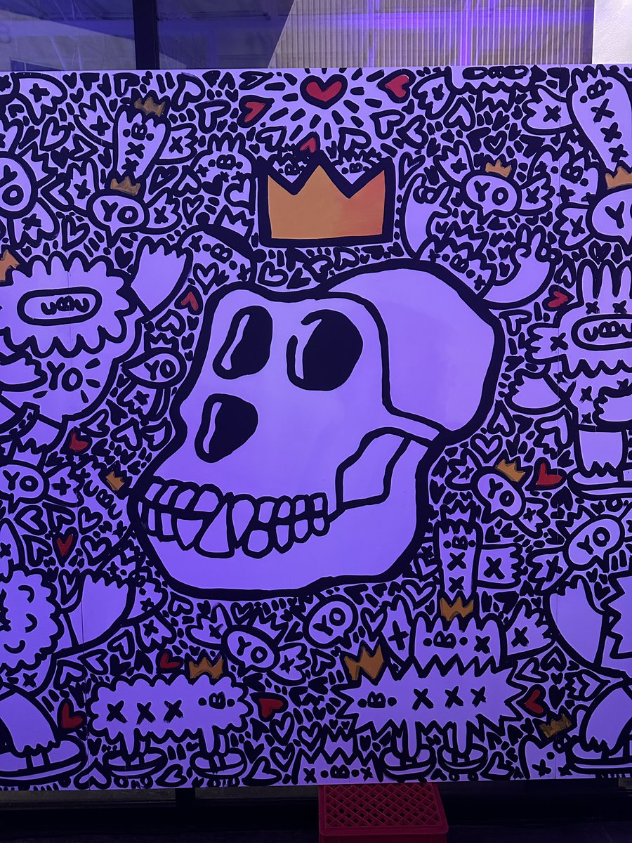 KiKi_Blockverse's tweet image. Kiki fangirl-ing moments during   #KBW2023 😂😂now recharging till Apefest HK 😉🥳