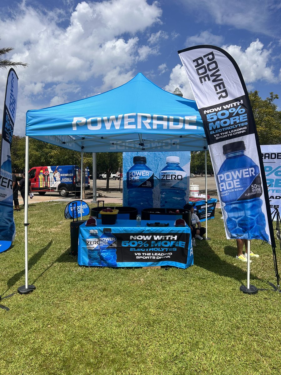 AutaaInc's tweet photo. Loved working with Powerade today! #FsuTailgate https://t.co/GzX2OtBkw4