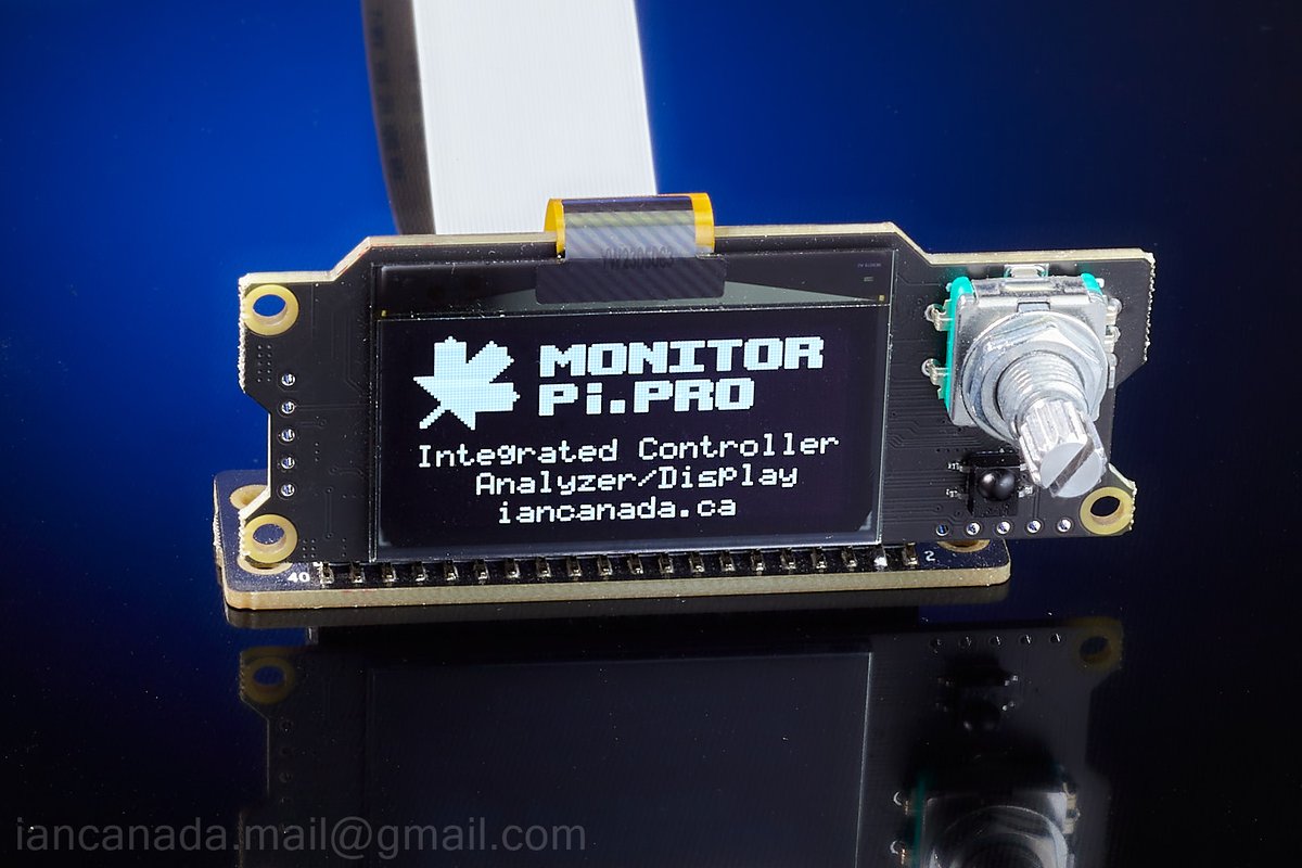 iancanadaTT's tweet photo. #49B MonitorPi Pro has just been released.
#MonitorPiPro is a powerful integrated control center/Analyzer and universal OLED display panel. It can link many devices together to build a full function DDC or DAC.
User's manual:
https://t.co/Cf6TesDTH0 https://t.co/cOrwgn3w2W
