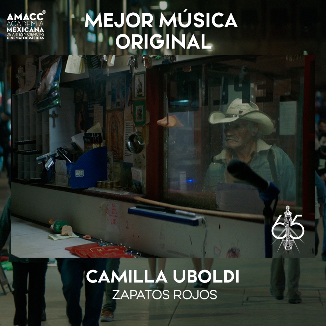 La ganadora en la categoría de mejor música original es…Camilla Uboldi por ZAPATOS ROJOS 🌟