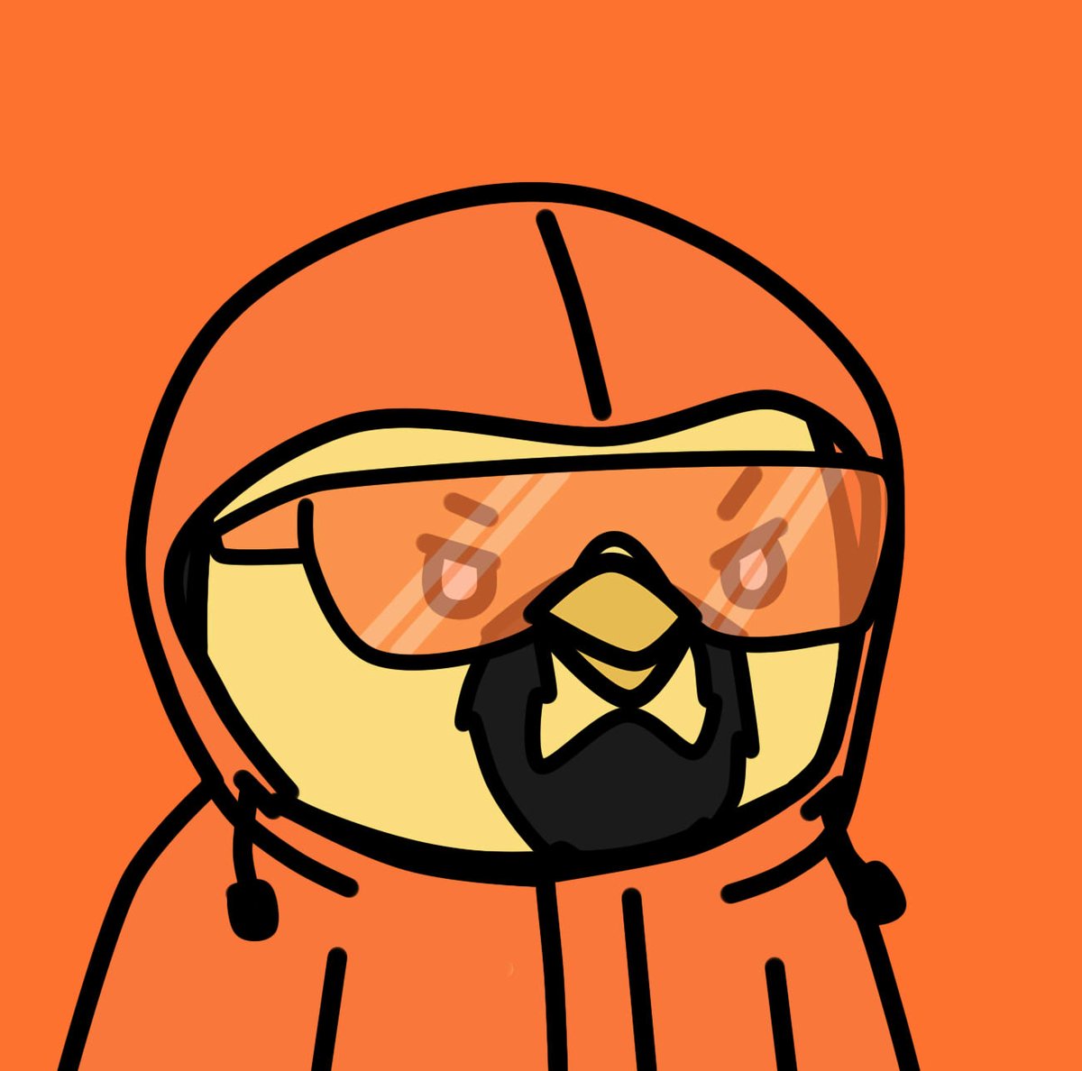 GM ☀️💕🐥
Canary @TedDefiase Orange Vibes

opensea.io/assets/matic/0…

Happy Weekend guys
#NFTs #CanarPunk #VERTICALNFT