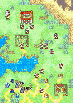 HanesBased's tweet image. The Fire Emblem community can't seem to ever agree on the quality of the sixth installment's, The Binding Blade's, gameplay.
I generally stand by FE6's gameplay design, and today I'll shine a positive light on it with a review of it's first chapter played on Hard Mode (HM).