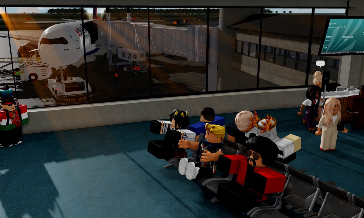 Roblox Delta Air Lines tweet media