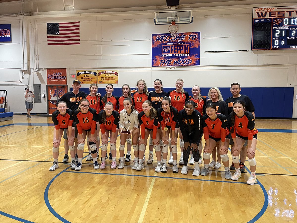 CdS_Aztecs's tweet photo. Congratulations to the Aztec Volleyball team for winning the Westwood Tournament of Champions two years in a row!
#coronadelsolvolleyball #bleedorange # https://t.co/7EE4RNxNFP