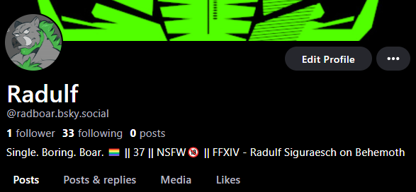 RadBoar_'s tweet photo. To all my mutuals/followers, I'm on this site now \o/ https://t.co/CXUXaURqjT