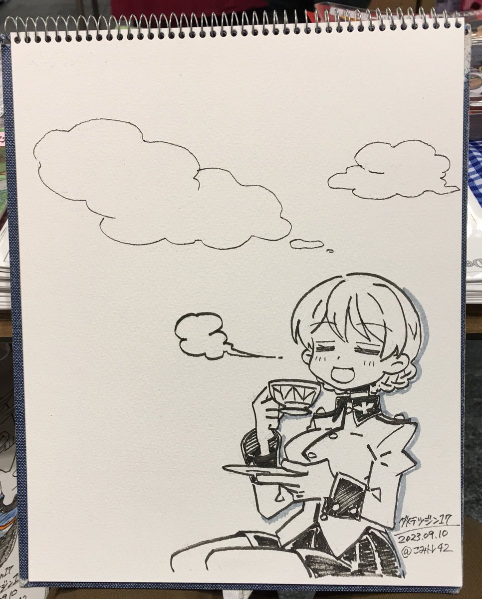 スケブできましたー #こみトレ42