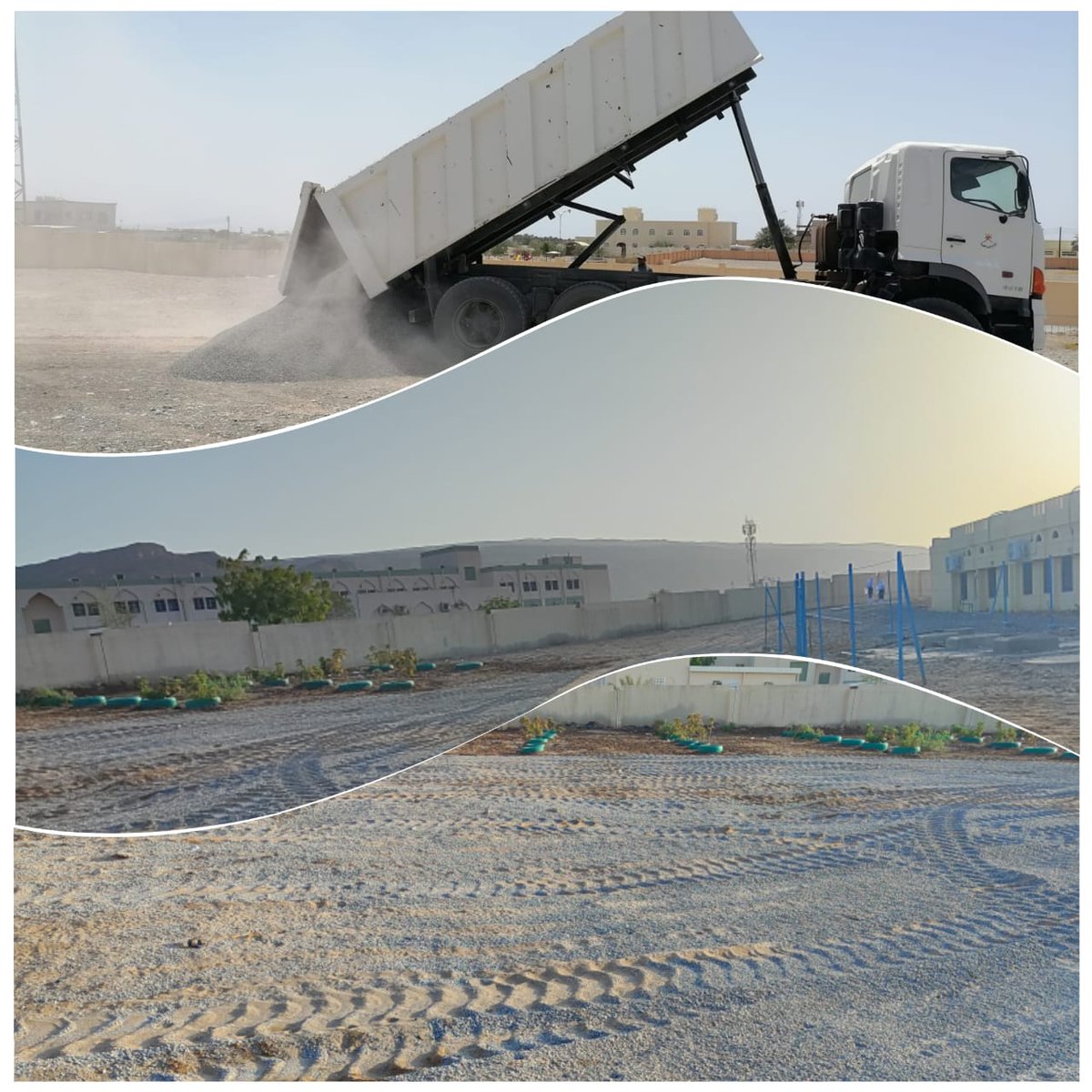 safi_s1234's tweet photo. تتقدم مدرسة صفية أم المؤمنين بخالص الشكر والتقدير إلى الفاضل/ سلطان بن سعيد المحروقي عضو المجلس البلدي ممثل ولاية أدم على جهوده بالتعاون مع دائرة البلدية في ولاية أدم على جهودهم من أجل توفير فرش الكنكري لمشروع صافي https://t.co/As6DAjl7AL