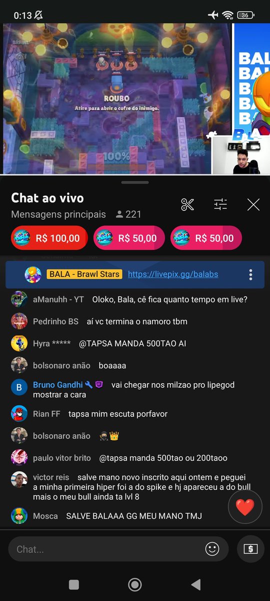 PRINT SALVA+de 300$ Pro Mano Bala Daqui 2 Anos Não esquecer dos Amigos 🎉🎉