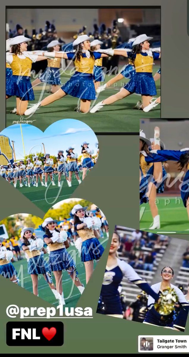 Nat_belle24's tweet photo. Back to the Friday night lights💛💙
#trooperettes 
#prep1athlete 
@Prep1USA https://t.co/zyNSKVLA5F