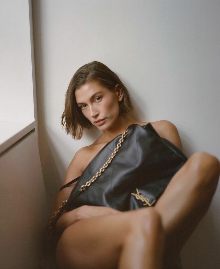 pradaparisian's tweet photo. Hailey Bieber for YSL! https://t.co/d8xzlSl0ed