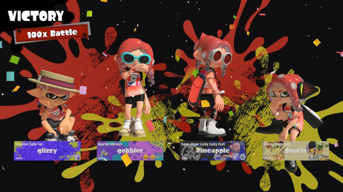 ChanSouris's tweet photo. #Splatoon3 #NintendoSwitch https://t.co/Ofu9cgA0KN