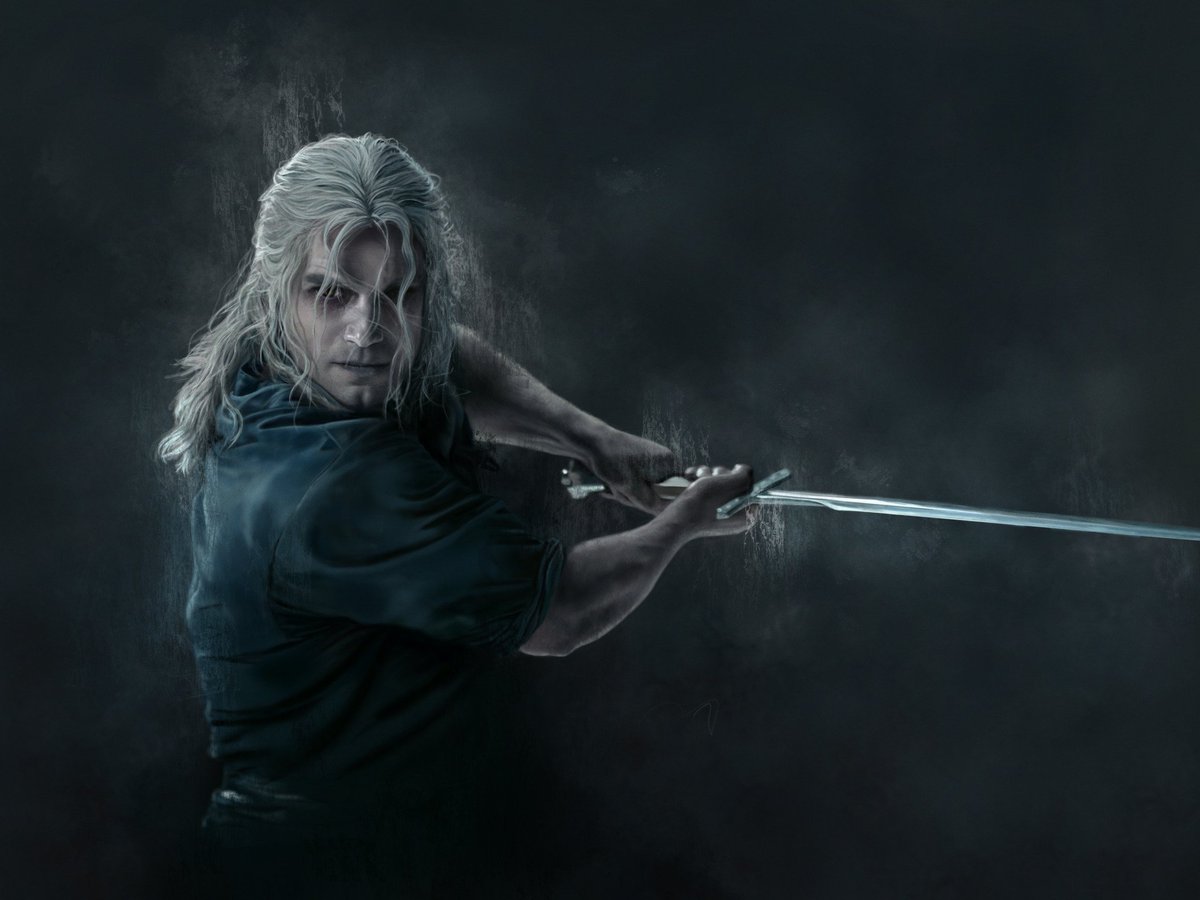 Geralt digital painting. 15+ hours of work ❤️

#GeraltofRivia #TheWitcher #HenryCavill #digitalpainting