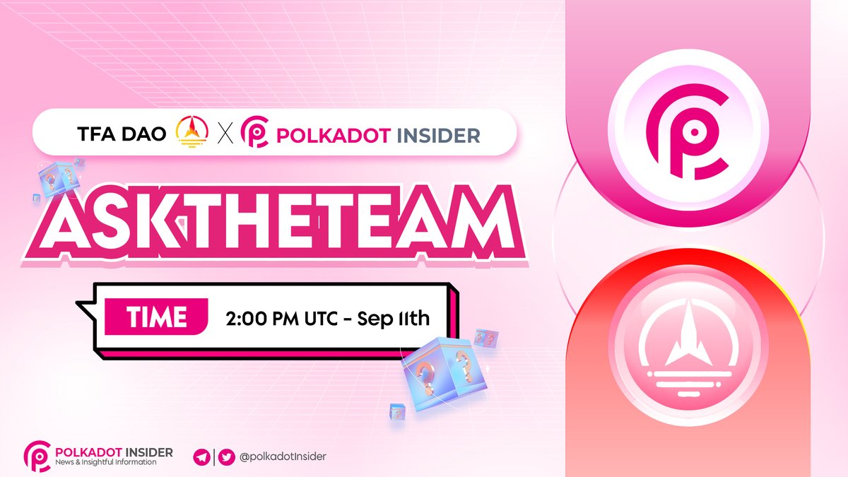 Polkadot Insider 🐂⭕️ tweet media