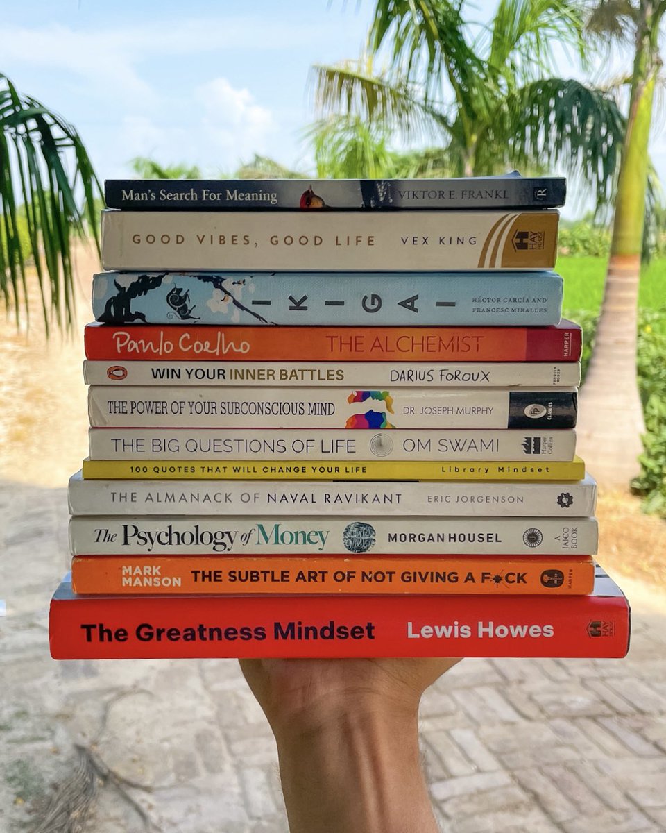 librarymindset's tweet photo. If you want to change your life, read these 12 books https://t.co/VgrCzqCxXi