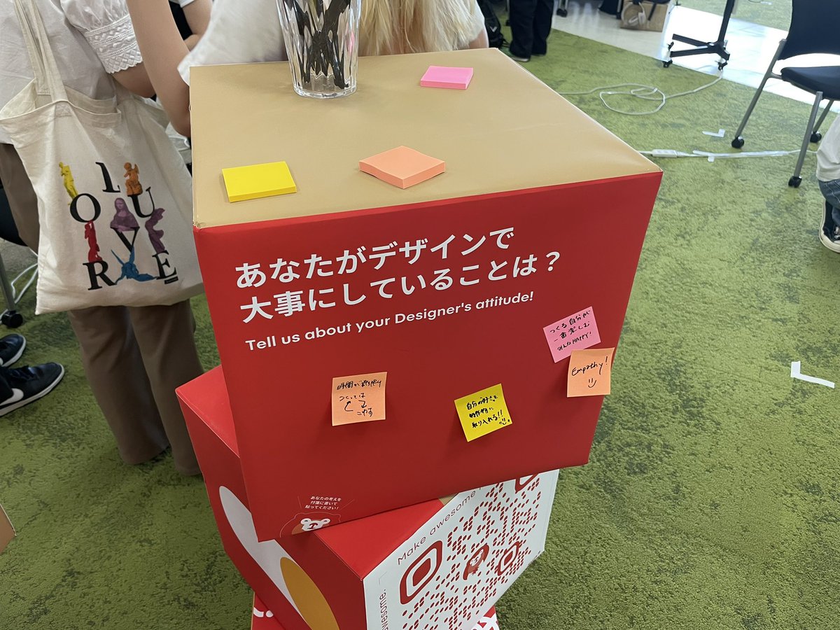 Vivivit_PR's tweet photo. #大デザナレ展 両日参加、開場前からお並びの方もいらっしゃったなかDay2開幕です🥺✨

展示スペースは参加型やお土産など本日も盛りだくさん。
丸一日お楽しみください☀️

［再入場🚩途中参加 自由］
https://t.co/YdN6mgbtDR

#デザナレ #デザナレ展 #大デザナレ展2023 https://t.co/mHgQUZgO7D