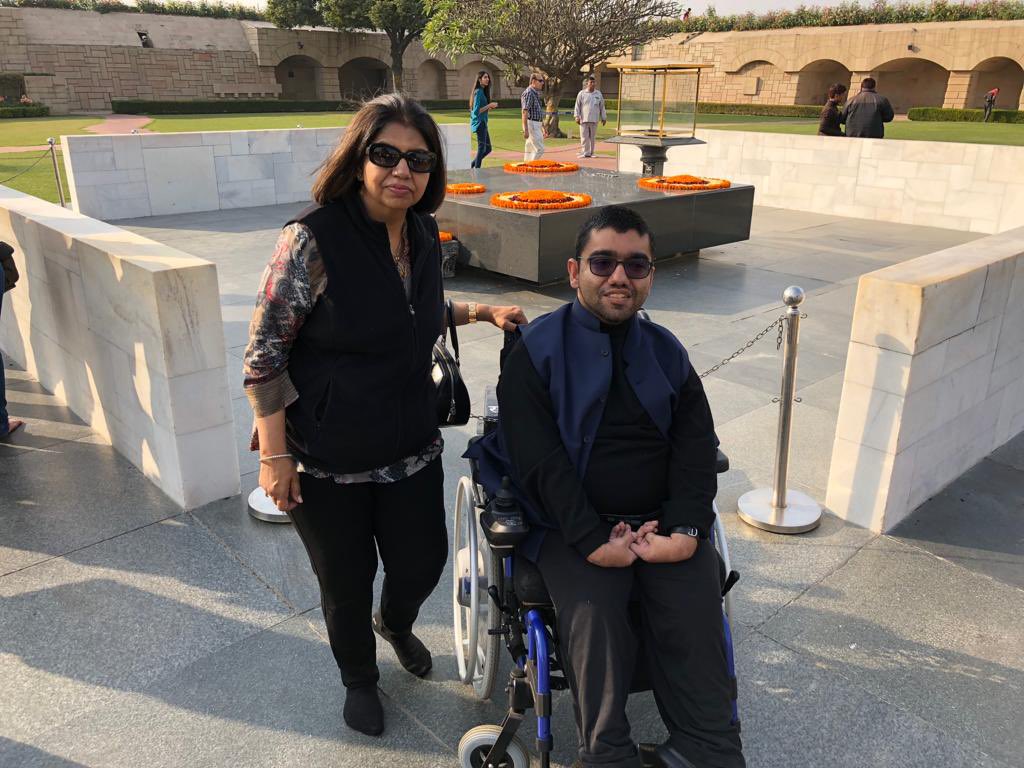 Wonderful to see all the world leaders at Rajghat. It was my honour to conduct an accessibility audit and help make it accessible to Persons with Disabilities in 2018