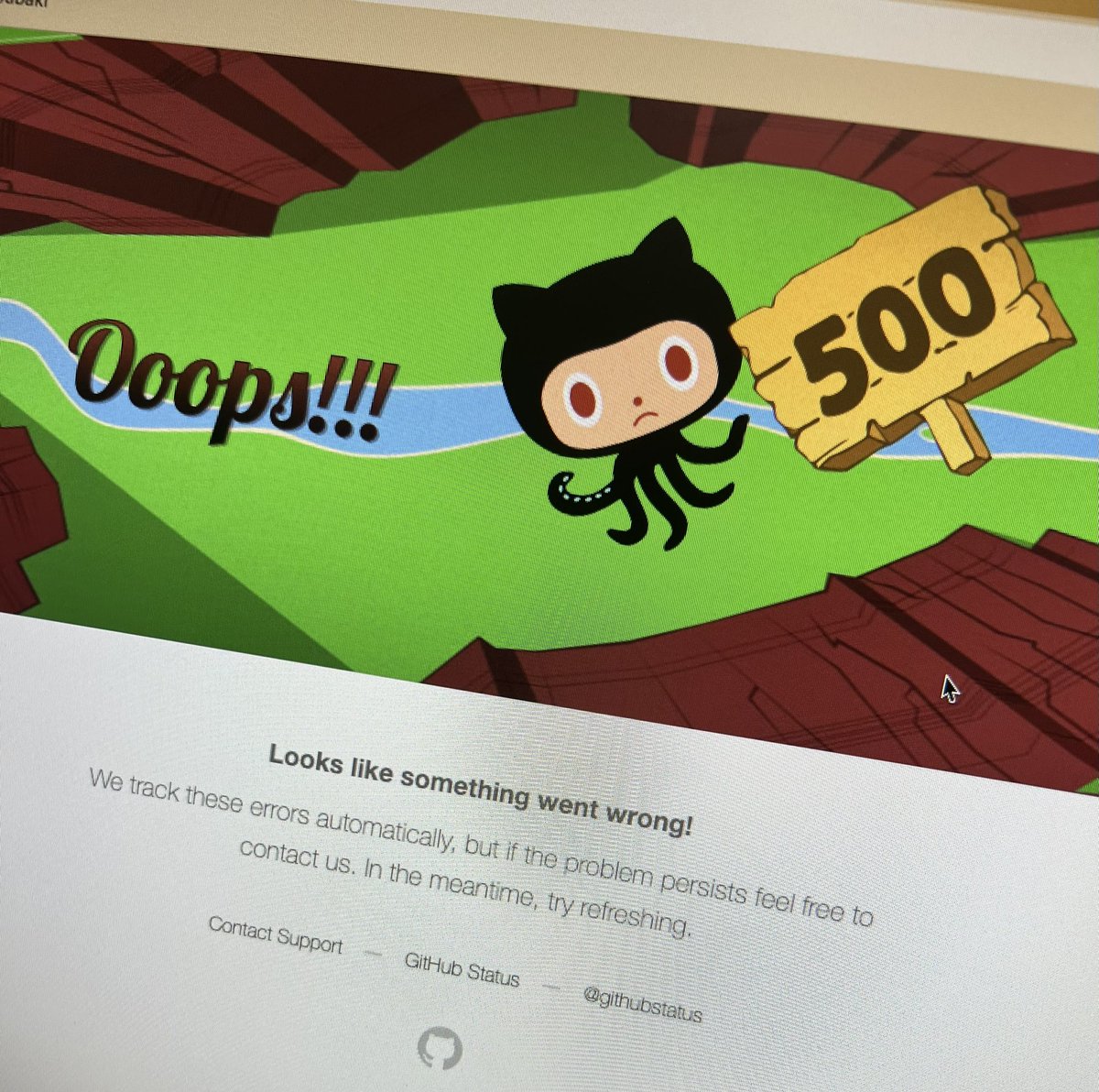 おーっと？！
午後はこれ治すところからスタートか…🫨