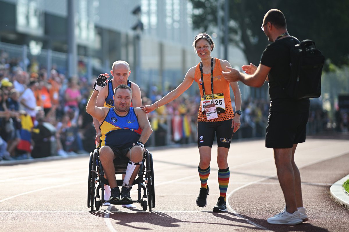 The #InvictusGames Düsseldorf 2023 is in full swing! 

We may have already cried a few times! 😂

The Invictus Spirit is embodied by every competitor and we are only a few hours in and this Games feels special! #IG23 💛🖤