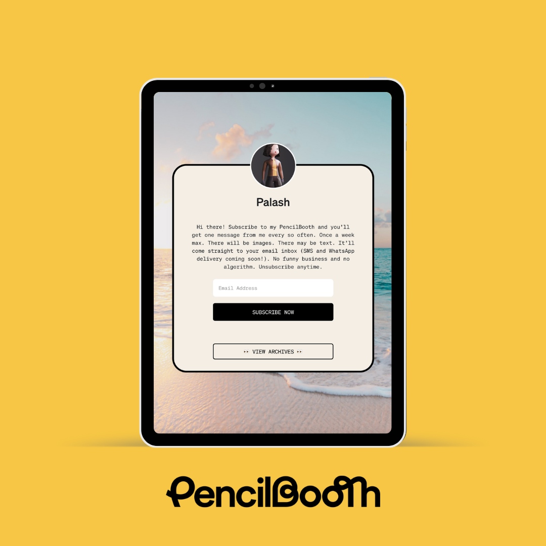 PencilBooth tweet media