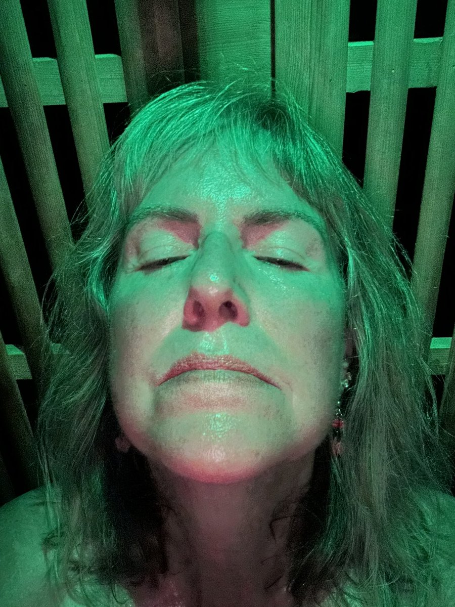 chrisslyon's tweet image. 30 minutes of 150° sauna 2-3 times a week has helped me in many ways. Sweating out the toxins. #selfcare #heattherapy