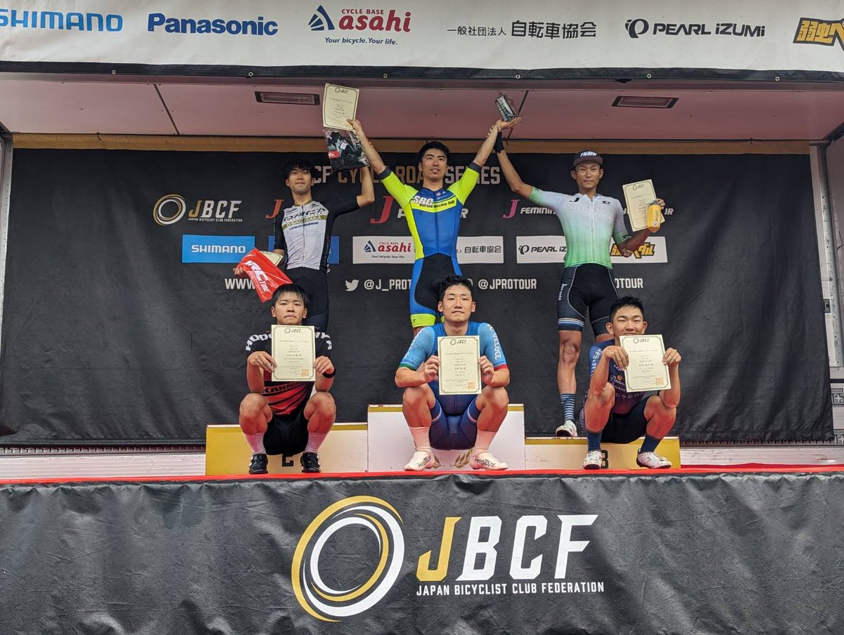 veloce2017's tweet photo. 新城クリテ E1リザルト
大原選手が5位入賞、本庄選手が7位となりました!
皆様、応援いただき、ありがとうございました!
#VC_VELOCE https://t.co/rLOR61zQ9O