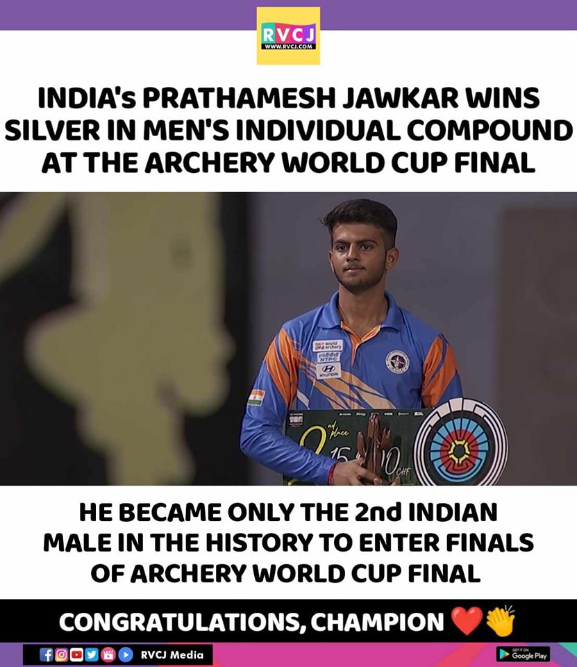 Prathamesh Jawkar...
. 
. 
#PrathameshJawkar #india #ArcheryWorldCupFinal