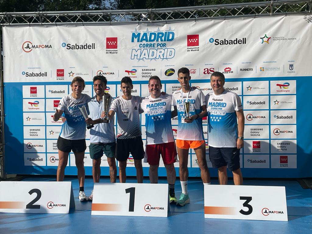 BancoSabadell's tweet photo. Fabulosa la carrera @MadridCorre por #Madrid
#10KM de #Running por la ciudad, donde Javier Guerra (29:16) y Clara Vinarás (35:59) se han alzado con la victoria
Enhorabuena a todos los participantes, en especial, a nuestros compañeros de @BancoSabadell
#MadridCorre #SomosSabadell https://t.co/tYgz0VoTq9