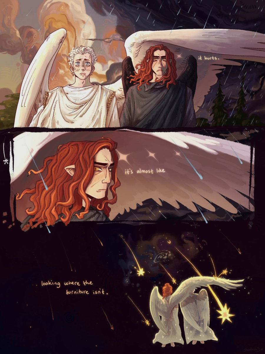 ✦ 
#GoodOmens #GoodOmens2 #GoodOmenFanArt #aziracrow