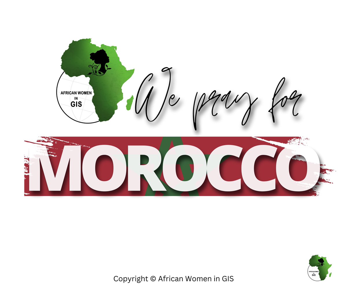 In light of the recent devastating earthquake that has struck #Morocco, our hearts are filled with empathy and concern for the affected communities. We stand together in solidarity with our Moroccan brothers and sisters during this challenging time.
#AwiGIS #moroccoearthquake
