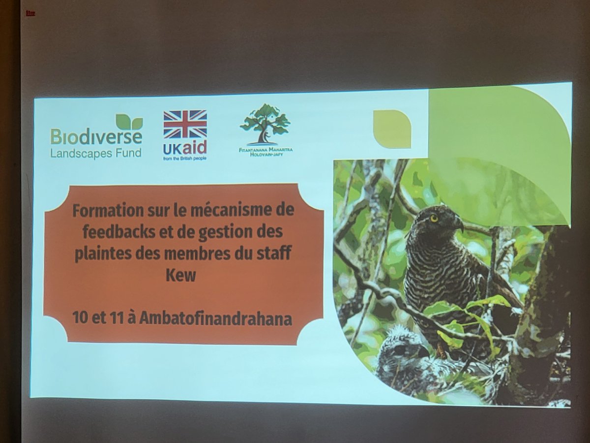 Rfenonir's tweet photo. Training of the #Itremo_Massif_PA @TeamKMCC staffs about the complaints management #FMH_project by CARE International in Ambatofinandrahana #Madagascar #BiodiverseLandscapesFund @DefraGovUK https://t.co/HbRgyJhcfx