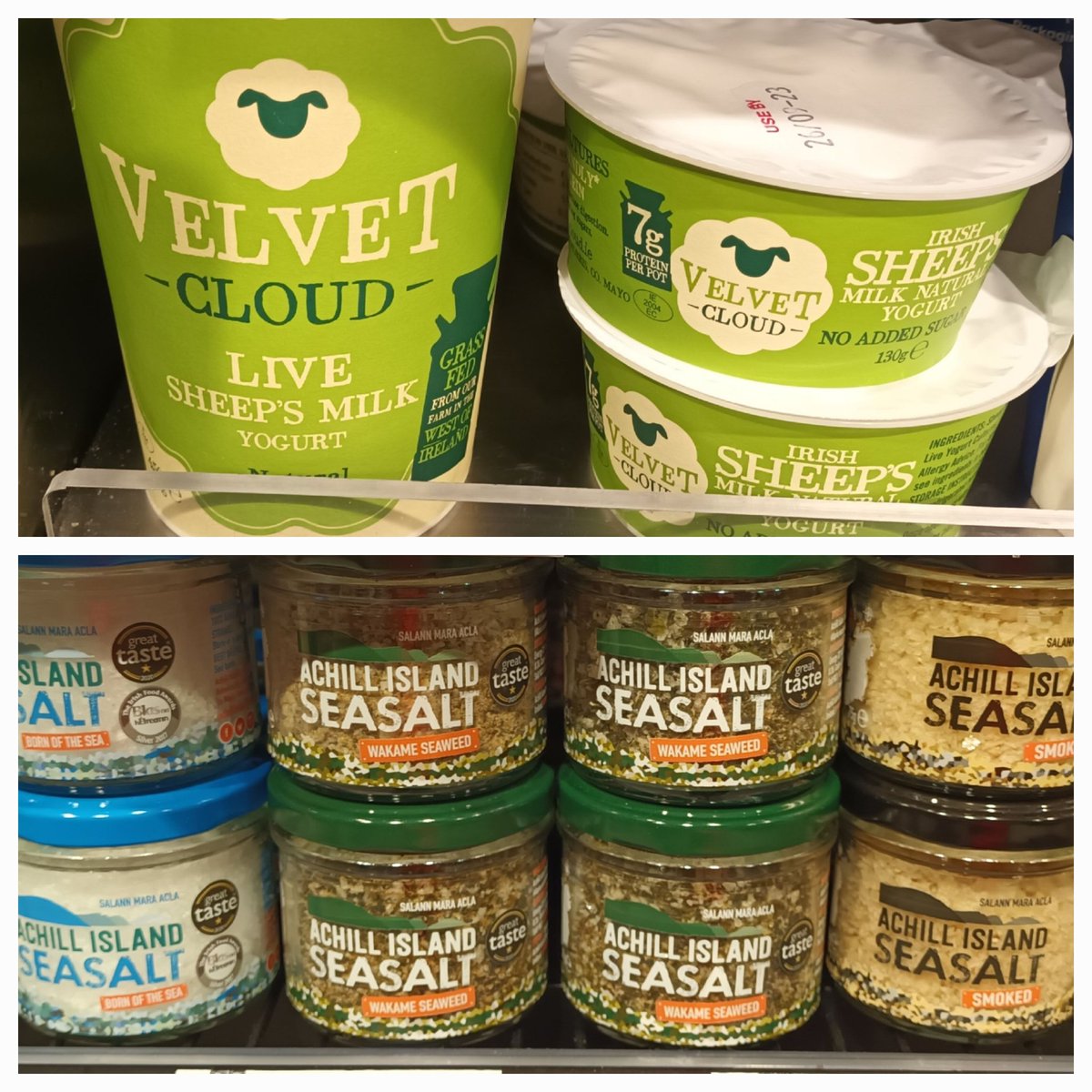 Sabina Trench (@sabinatrench) on Twitter photo So excited to see <a href="/mayofood/">@mayofood</a> gracing the shelves of some of the finest speciality food stores in Dublin! Spotted @VelvetCloud_ie in <a href="/lottsandco/">Lotts & Co.</a> and <a href="/achillseasalt/">AchillIslandSeaSalt</a> & <a href="/mescanbrewery/">Mescan Brewery</a> in <a href="/DonnybrookFair/">Donnybrook Fair</a>. πβ€οΈπβ€οΈ All #LEADER supported businesses. #OurRuralFuture So excited to see <a href="/mayofood/">@mayofood</a> gracing the shelves of some of the finest speciality food stores in Dublin! Spotted @VelvetCloud_ie in <a href="/lottsandco/">Lotts & Co.</a> and <a href="/achillseasalt/">AchillIslandSeaSalt</a> & <a href="/mescanbrewery/">Mescan Brewery</a> in <a href="/DonnybrookFair/">Donnybrook Fair</a>. πβ€οΈπβ€οΈ All #LEADER supported businesses. #OurRuralFuture