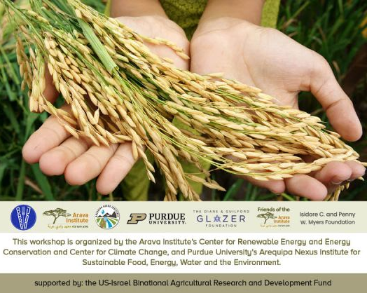 The <a href="/AravaInstitute/">Arava Institute for Environmental Studies</a>  will host a workshop on October 11-12 for scientists to exchange their knowledge and experience regarding food security and its connection to the water-energy-food nexus. This workshop is open for remote participation arava.org/foodsecuritylp/