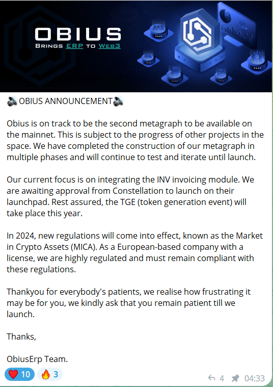 Jupiterrainn11's tweet photo. #Obius launchpad coming soon and $OBS metagraph could launch late Q4 this year ! https://t.co/C7J6SM2VXt