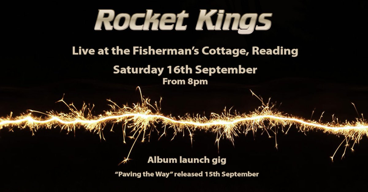 RocketKingsband's tweet image. Come support us next Saturday @thefish_cottage  as we launch our new album Paving the Way! It’s going to be a brilliant night. #rocketkings #rocketkingsband #pavingtheway #newalbum