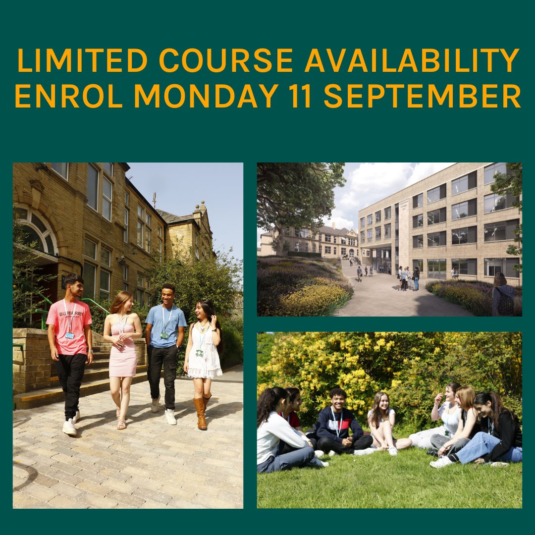 We still have limited places available in various A Level (or equivalent) courses and are offering a final enrolment session on Monday 11 September (no booking required). Please share with anybody who may be interested. Click the link to find out more! bit.ly/48ccbBh.