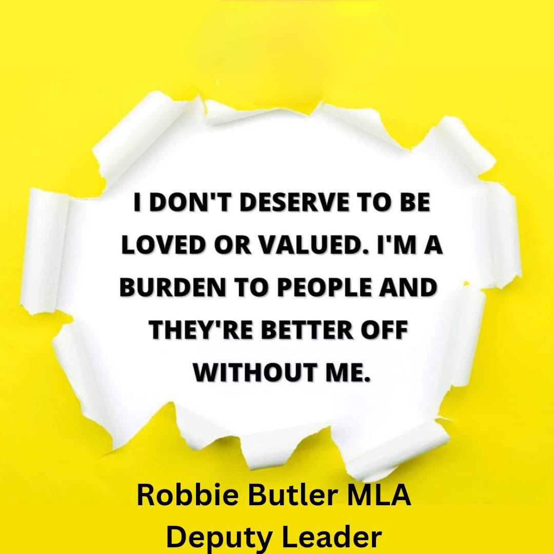 RobbieButlerMLA's tweet photo. We're in this together. 💛 #WorldSuicidePreventionDay #HoldOntoLife https://t.co/Oz4n3nAFbH