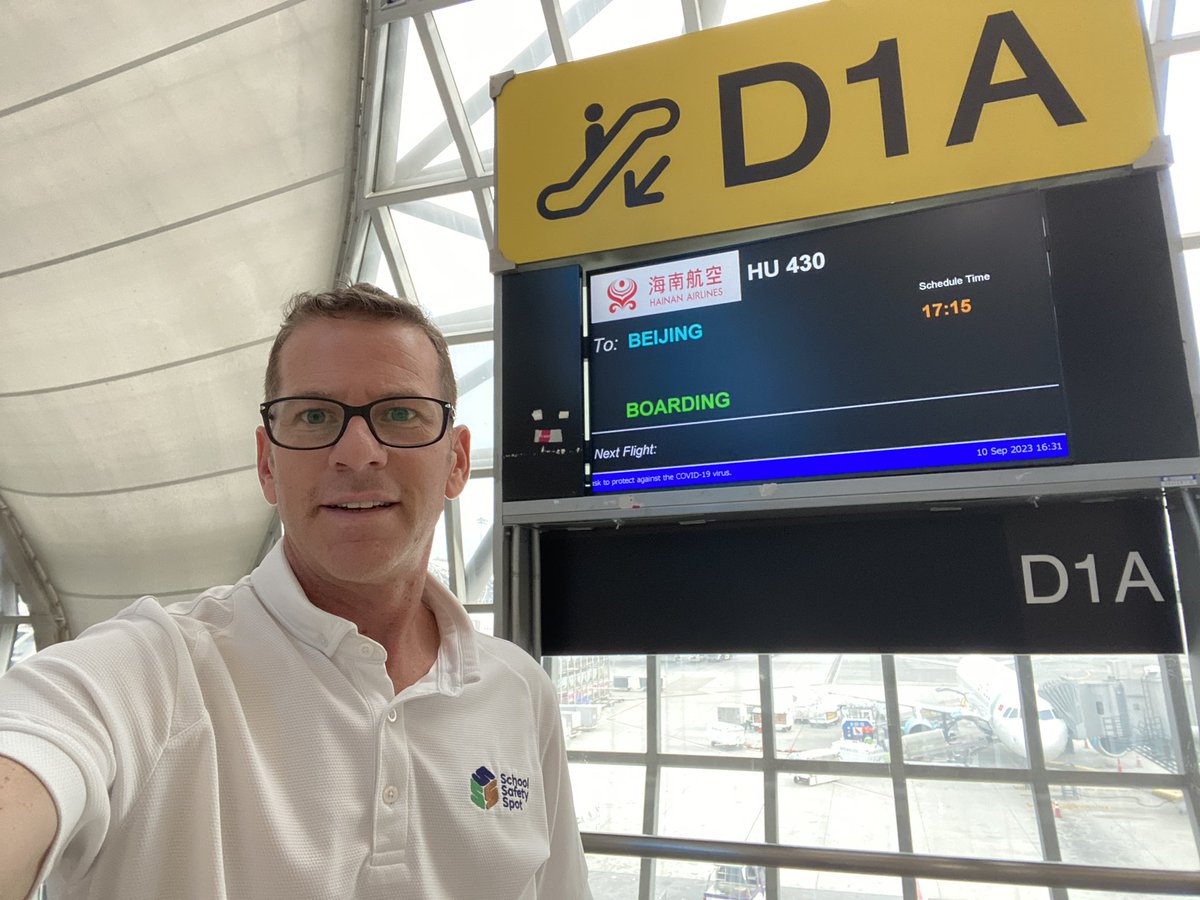 Here we go. Off to Beijing to visit Western Academy of Beijing and International School of Beijing. Looking forward to a great week supporting these two amazing schools.  
Thank you to Todd Hutchinson and Mathias Boyer for the invitation.