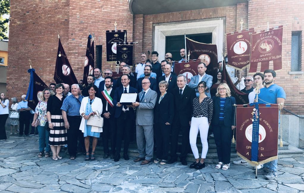 Questa mattina a📍Grinzane Cavour per festeggiare insieme alla Fidas i 55 anni dalla fondazione. Ho voluto essere presente per ringraziare personalmente tutti gli straordinari donatori del nostro Piemonte che con la loro generosità aiutano tantissime vite ♥️