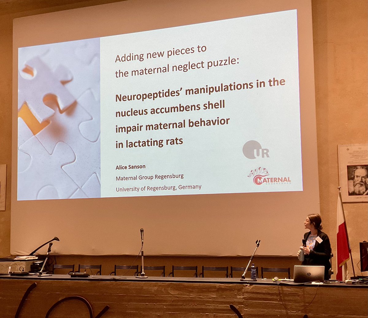 Oliver Bosch (@olibosch) on Twitter photo Very nice presentation 👏🏻 of her PhD thesis <a href="/alice_sanson/">Alice Sanson</a> at the Neurobiology of Social Behaviors workshop #ProudPI 😊 Very nice presentation 👏🏻 of her PhD thesis <a href="/alice_sanson/">Alice Sanson</a> at the Neurobiology of Social Behaviors workshop #ProudPI 😊