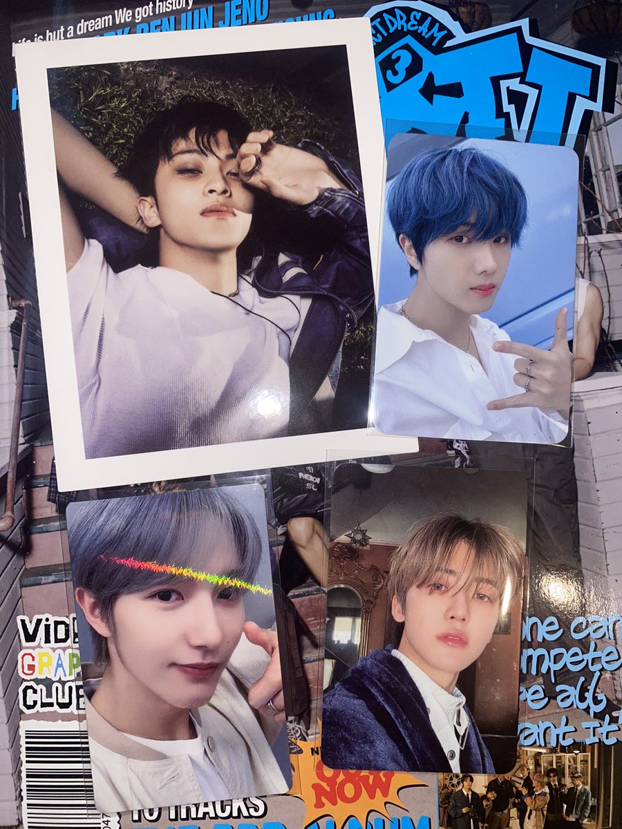 Wts / want to sell

Pc istj extrovert jaemin*
Polaroid extrovert mark
Pob appmus apple music jisung
Pob interasia renjun

🍊 shp.ee/e3r9zqg
📍 Semarang