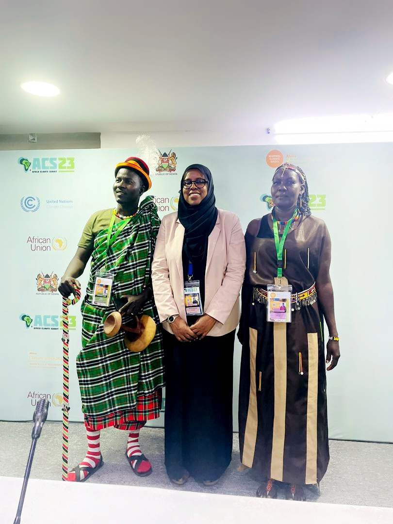 The event showcased the contribution of #pastoralism 2 #ClimateChange

The magnitude of the topic cannot be overrated 40% of🌎surface is drylands.🇪🇹 has 60% of its surface as rangeland. In my country #Somaliland 95% of the land is rangeland. Great 2 hear 4 diverse African voices!