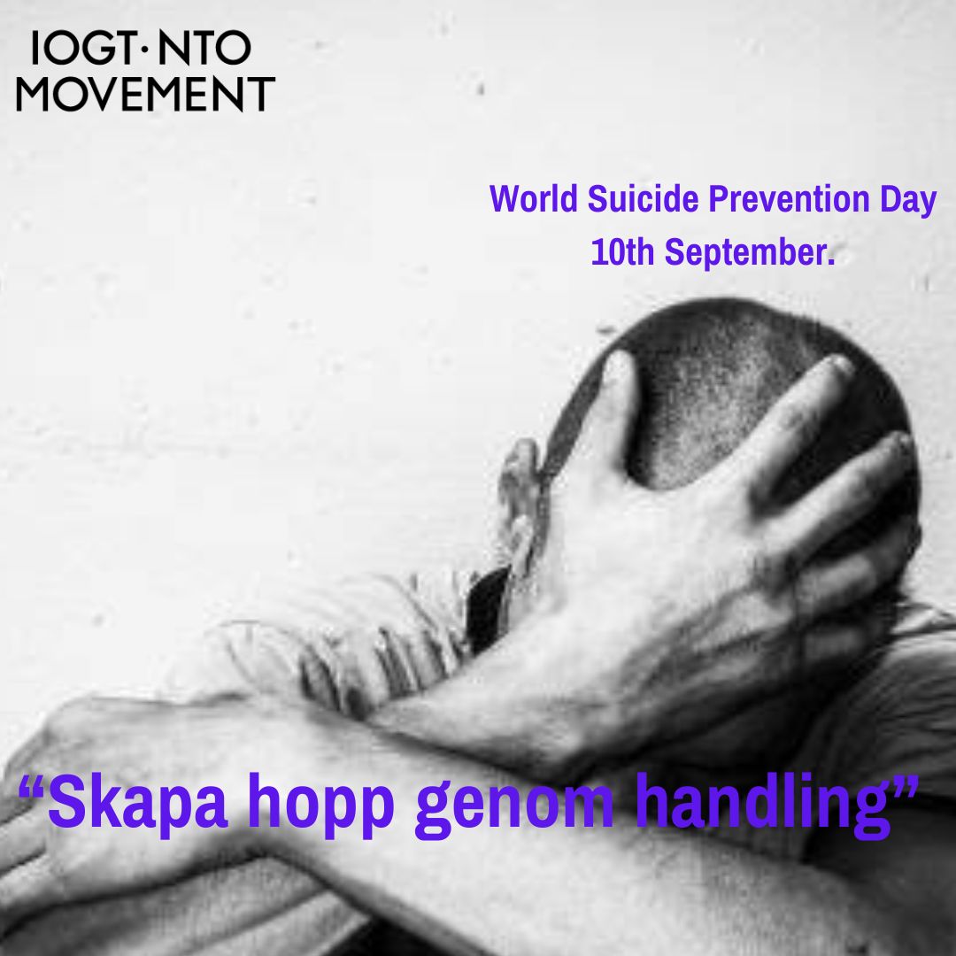 IOGT-NTO-Movement (@iogtntomovement) on Twitter photo World Suicide Day give us an opportunity to shed light on a critical issue that affects million of lives worldwide about the relationship between alcohol & suicide.  Let us raise awareness and support those grappling with mental health chalenges exacerbated by alcohol consumption World Suicide Day give us an opportunity to shed light on a critical issue that affects million of lives worldwide about the relationship between alcohol & suicide.  Let us raise awareness and support those grappling with mental health chalenges exacerbated by alcohol consumption
