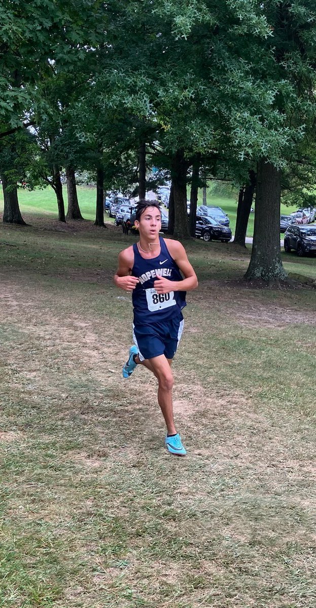 Cerebral Palsy doesn't run Antony, he runs Cerebral Palsy!  He runs with heart, passion & commitment every practice & meet.  To see the tears in his eyes & smile on his face, finally placing in his first High School race!! #neverfinished #proudparent