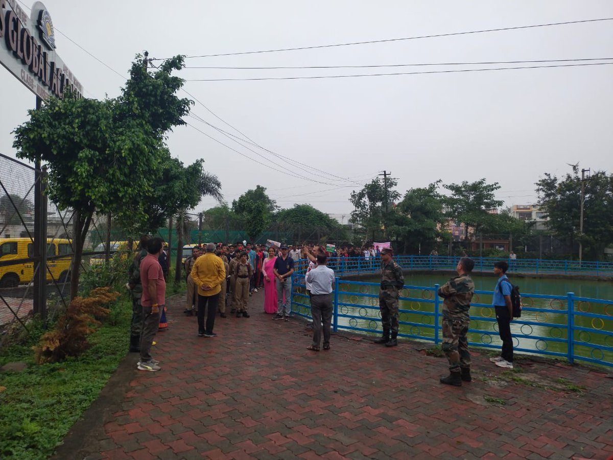 2MPARTYNCC's tweet photo. G-20 (PUNEET SAGAR) Dated 10 Sep 2023 with Team 2 MP Arty Bty NCC, Ujjain https://t.co/vdetcV7GCK