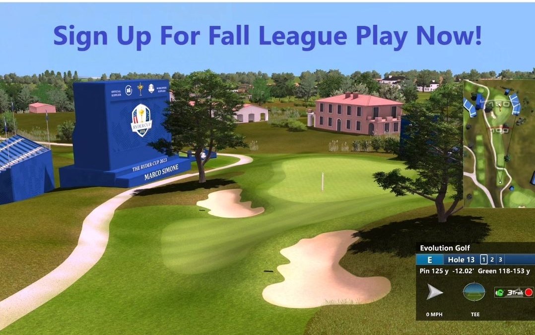 evolution_golf's tweet image. League play starts October 9th.  Sign up in store.