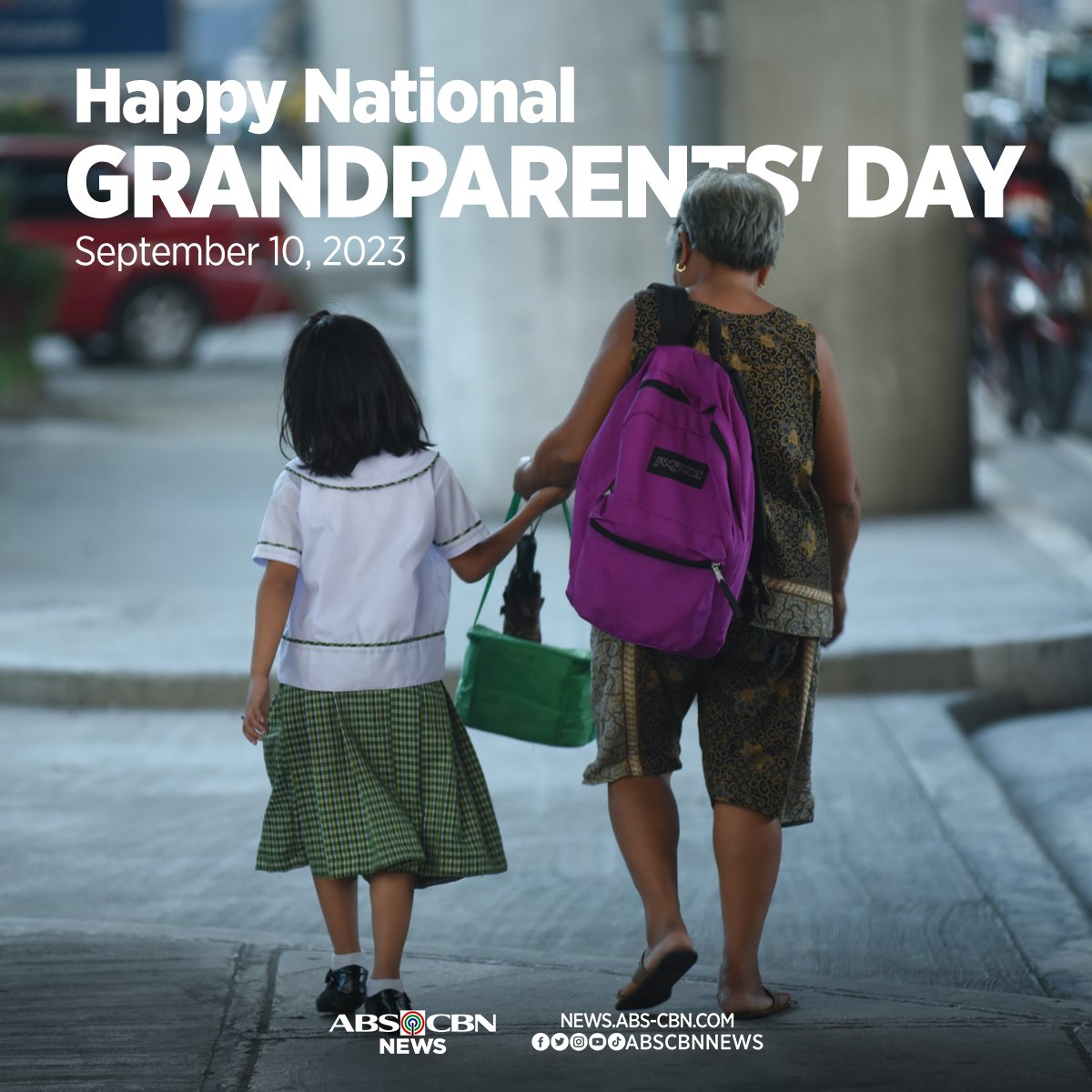 ABSCBNNews's tweet photo. Ano ang paborito niyong gawin kasama ang inyong lolo at lola? 💖

#NationalGrandparentsDay https://t.co/9kLIGFKMmf